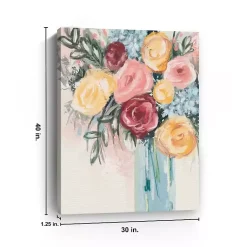 Kirklands Home Canvas Art|Bright Florals Canvas Art Print