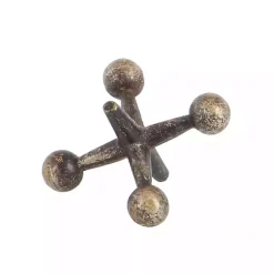 New Bronze Antique Jacks 3-pc. Figurine Set Statues & Figurines