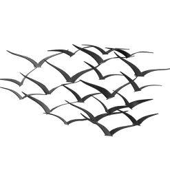 Kirklands Home Wall Plaques|Bronze Birds Metal Wall Plaque Brown