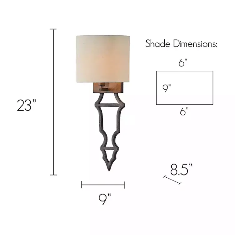 New Bronze Darling Wall Sconce Sconces
