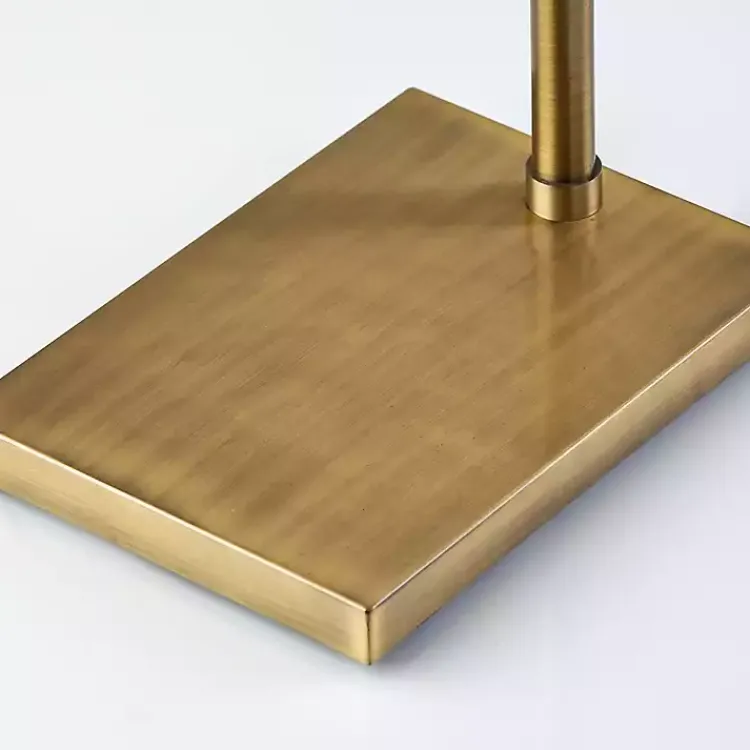 Kirklands Home Floor Lamps|Bronze Glass Cylinder Shade Floor Lamp Clear