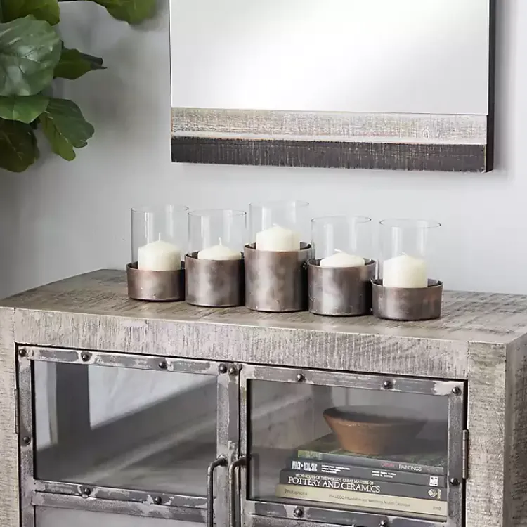 Best Bronze Iron Runner Candle Holders