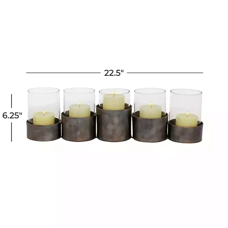 Best Bronze Iron Runner Candle Holders