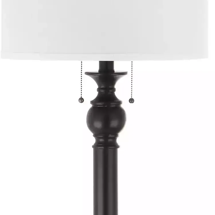 Kirklands Home Floor Lamps|Bronze Jessie Floor Lamp Ivory