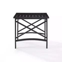 Kirklands Home Outdoor Tables|Bronze Metal Dayton Outdoor Side Table Brown