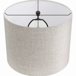 Kirklands Home Table Lamps|Bronze Metal Hourglass Table Lamps, Set of 2 Brown