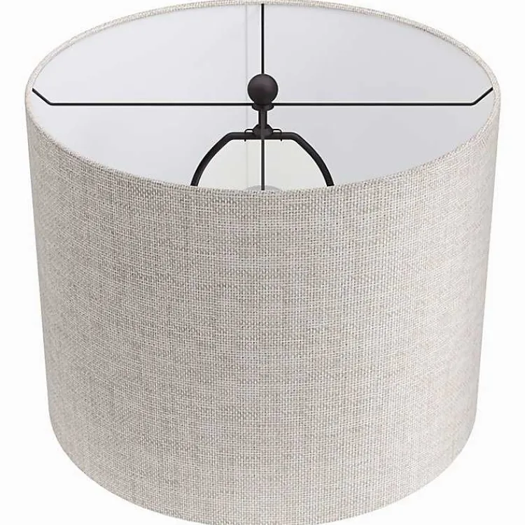 Kirklands Home Table Lamps|Bronze Metal Hourglass Table Lamps, Set of 2 Brown