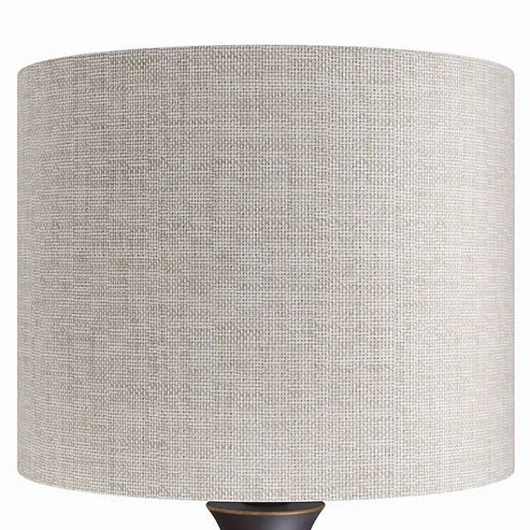 Kirklands Home Table Lamps|Bronze Metal Hourglass Table Lamps, Set of 2 Brown