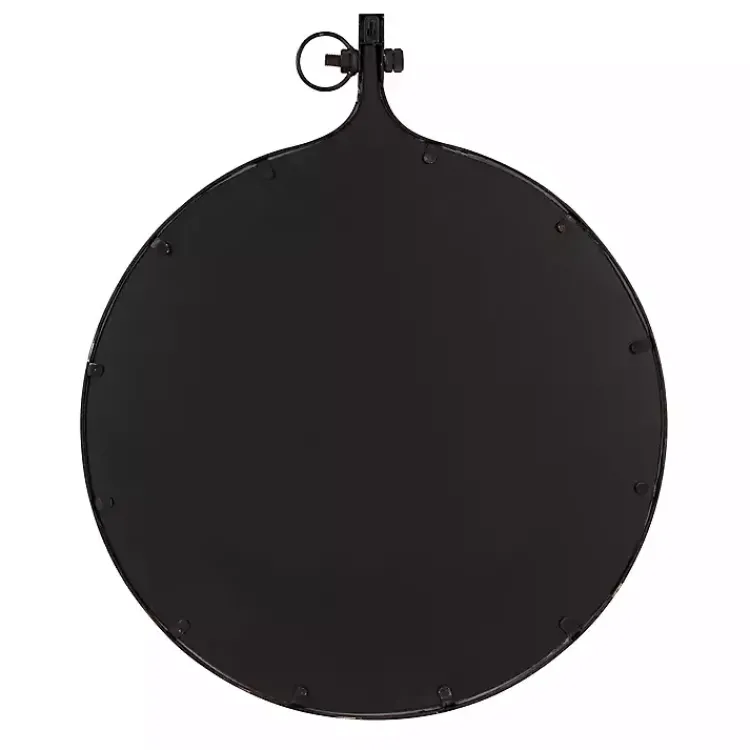 Kirklands Home Decorative Mirrors|Bronze Metal Yitro Wall Mirror Brown