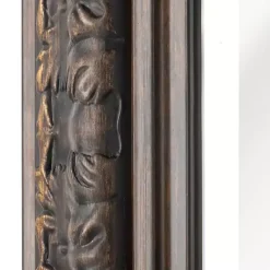 Kirklands Home Decorative Mirrors|Bronze Ornate Beveled Framed Wall Mirror