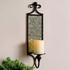 New Bronze Rustic Glass Wall Sconce Sconces