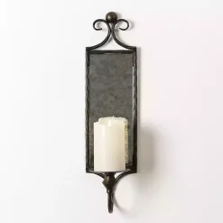 New Bronze Rustic Glass Wall Sconce Sconces