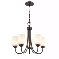 Kirklands Home Chandeliers & Pendant Lighting|Bronze Traditional 5-Light Chandelier Brown