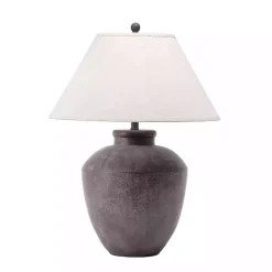 Kirklands Home Table Lamps|Bronze Urn Resin Table Lamp Ivory