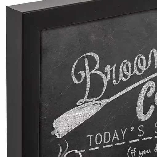 Best Broomstick Cafe Framed Canvas Art Print Halloween