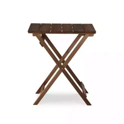 Kirklands Home Outdoor Sets|Acacia Wood 3-pc. Bistro Set Brown