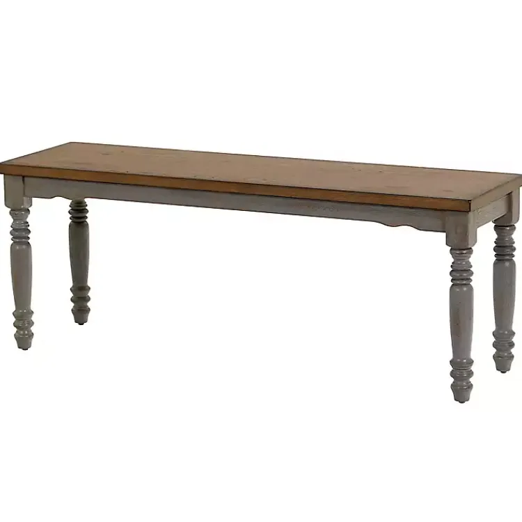 Kirklands Home Dining Chairs|and Gray Wooden Dining Bench Brown