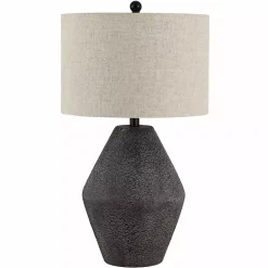 Kirklands Home Table Lamps|Brown Angled Gourd Ersta Table Lamp Tan