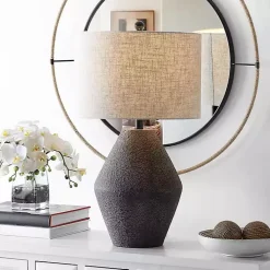 Kirklands Home Table Lamps|Brown Angled Gourd Ersta Table Lamp Tan