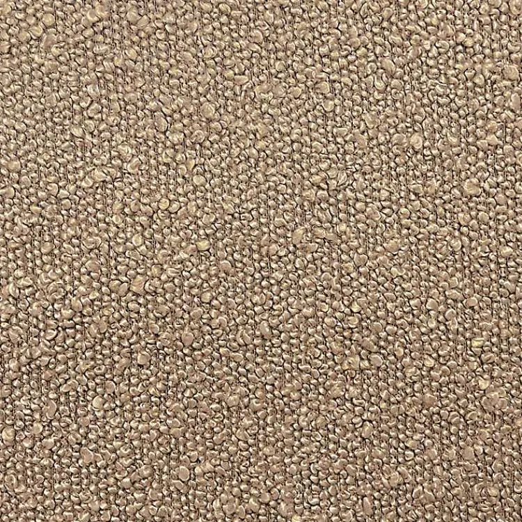 Kirklands Home Benches & Ottomans|Boucle Upholstered Metal Frame Bench Brown