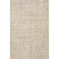 Kirklands Home Area Rugs|Brown Chevron Valen Area Rug, 8x10