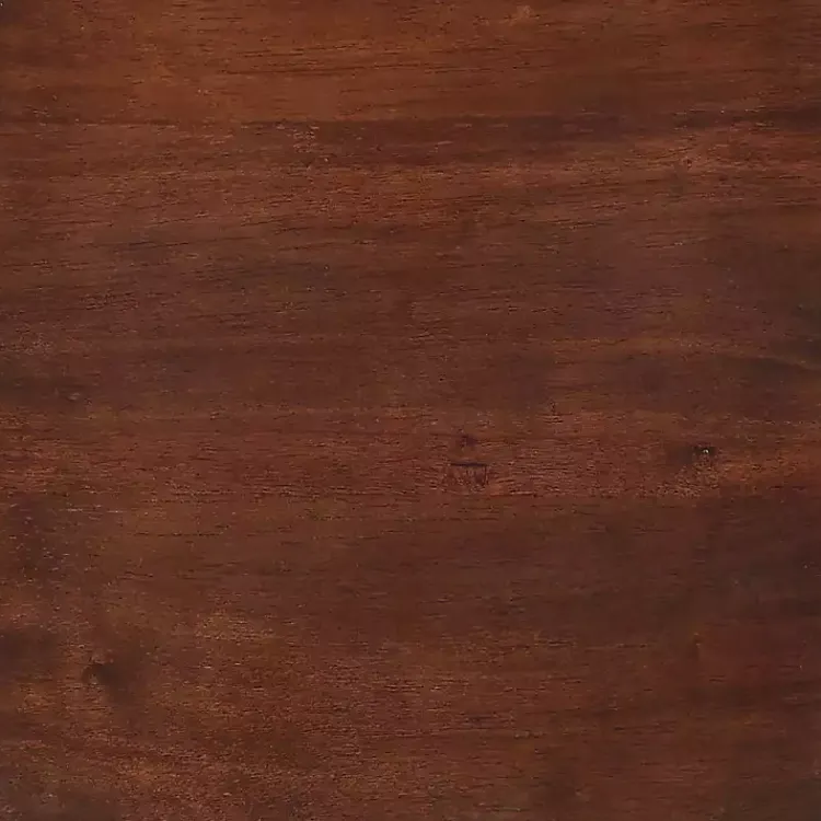 Kirklands Home Accent & End Tables|Curved Edge Open Shelf Accent Table Brown