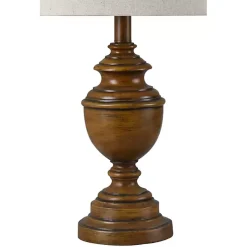 Kirklands Home Table Lamps|Brown Farmhouse Accent Table Lamp Tan