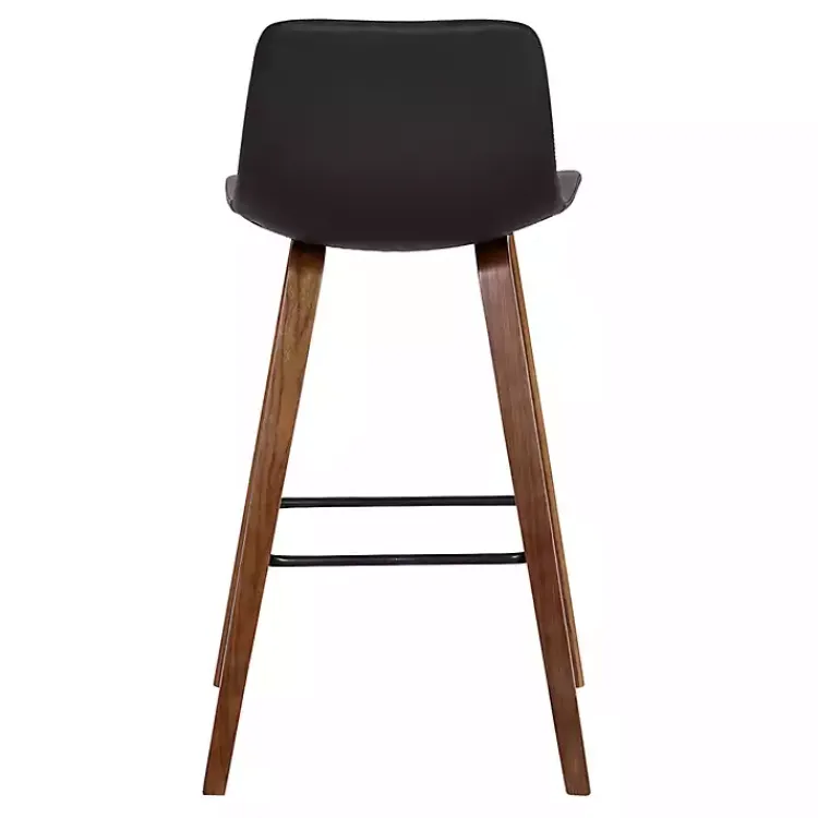 Kirklands Home Bar Stools & Counter Height Stools|Faux Leather Maddie Bar Stool Brown