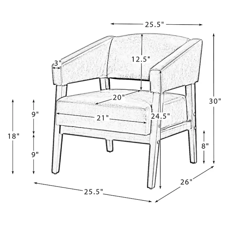 Kirklands Home Accent Chairs|Faux Leather Nicki Accent Chair Brown