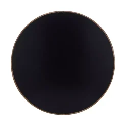 Kirklands Home Decorative Mirrors|Brown Fir Wood Round Wall Mirror