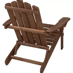 Kirklands Home Outdoor Seating|Folding Outdoor Adirondack Chair Brown