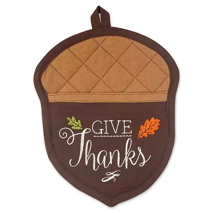 Clearance Give Thanks 3-pc. Potholder & Towel Set Fall