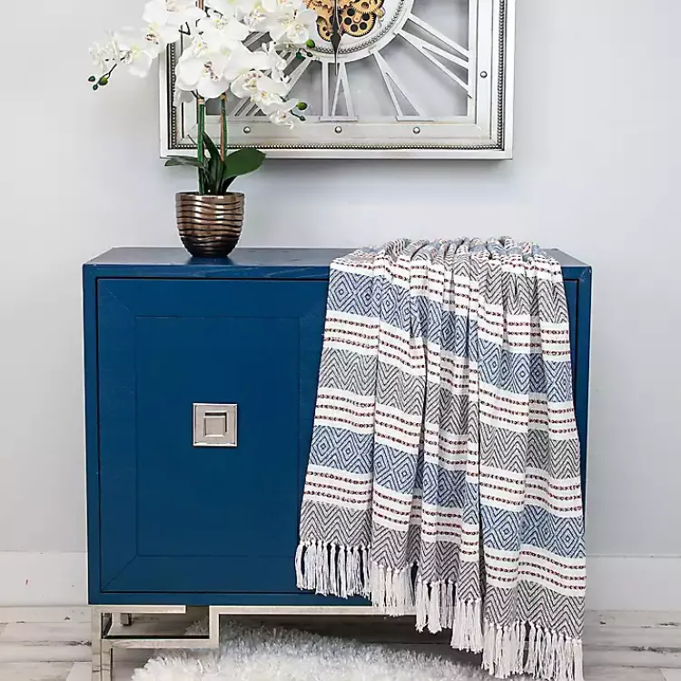 Sale Herringbone Multi Striped Throw Blankets & Throws