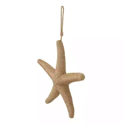 Kirklands Home Wall Plaques|Jute Starfish Wall Plaque Brown