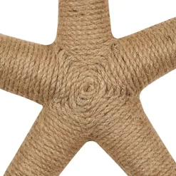 Kirklands Home Wall Plaques|Jute Starfish Wall Plaque Brown