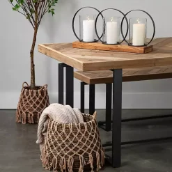 Online Macrame Overlay Baskets, Set of 2 Baskets & Boxes