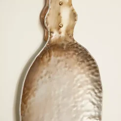 Kirklands Home Wall Plaques|Metal Utensils Wall Plaques, Set of 2 Brown