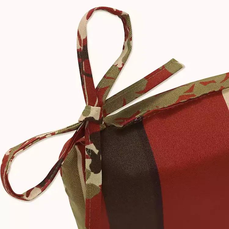 Kirklands Home Outdoor Cushions & Pillows|Brown Montifleuri Outdoor Seat Cushions, Set of 2