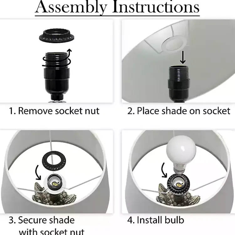 Kirklands Home Table Lamps|Brown Owl and Shade Table Lamp Green