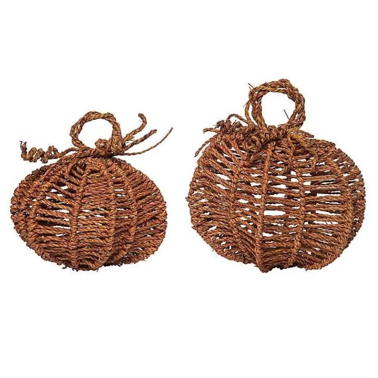 Online Twine Pumpkins, Set of 2 Fall