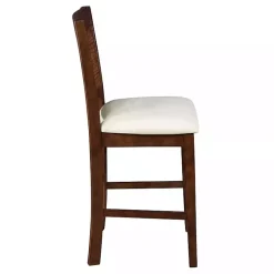 Kirklands Home Bar Stools & Counter Height Stools|Brown Wilbur Cane Back Counter Stools, Set of 2