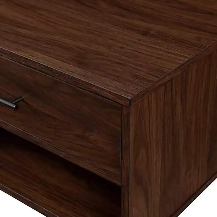 Kirklands Home Coffee Tables|Brown Wood & Black Metal Hairpin Legs Coffee Table