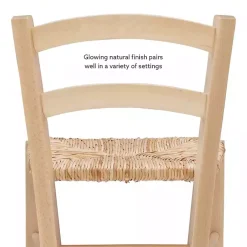 Kirklands Home Bar Stools & Counter Height Stools|Wood and Seagrass Counter Stools, Set of 2 Brown