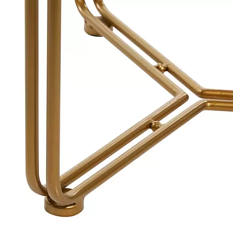 Kirklands Home Accent & End Tables|Wood Beaded Nesting Side Tables, Set of 2 Brown