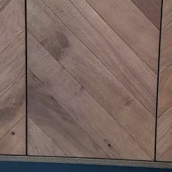 Kirklands Home Cabinets & Sideboards|Wood Chevron 4-Door Sideboard Brown