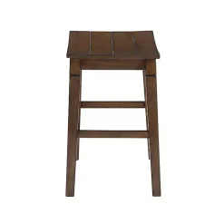 Kirklands Home Dining Tables|Wood Counter Stool 5-pc. Dining Set Brown