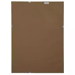 Kirklands Home Decorative Mirrors|Brown Wood Framed Beveled Edge Wall Mirror