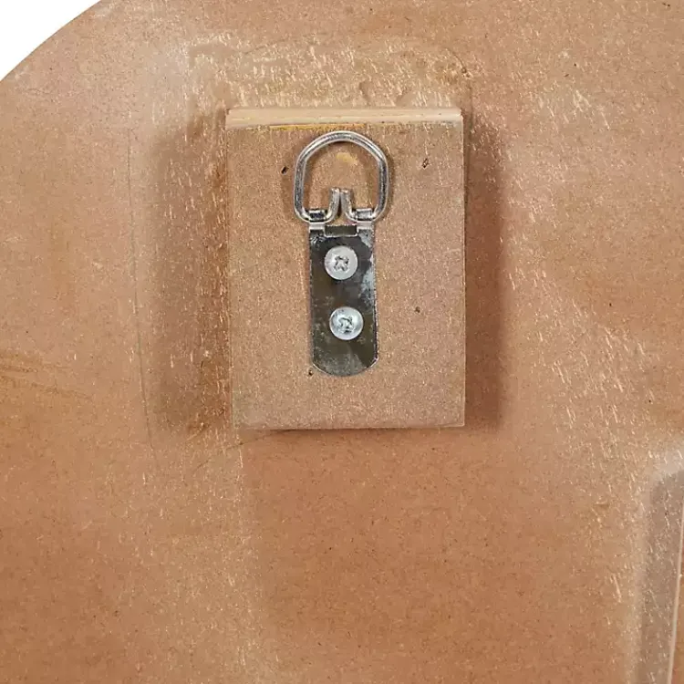 Kirklands Home Wall Plaques|Brown Wood Geometric Layered Shapes Wall Plaque