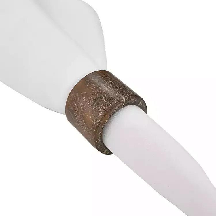 Kirklands Home Kitchen Accessories|Wood Napkin Rings, Set of 4 Brown