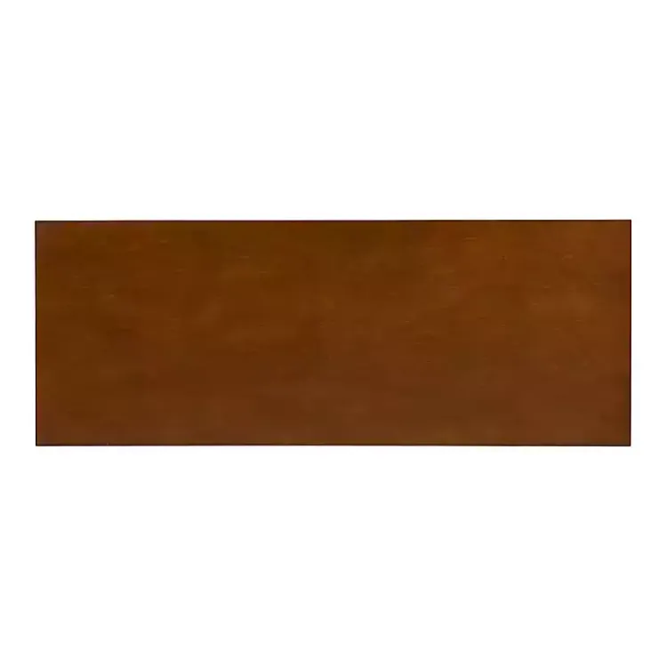 Kirklands Home Console Tables|Wood Slatted Bottom Shelf Console Table Brown